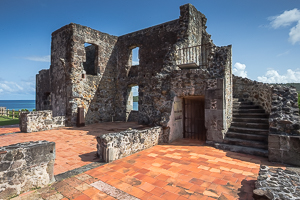 Runes of the main house, Chateau Dubuc, Martinique.